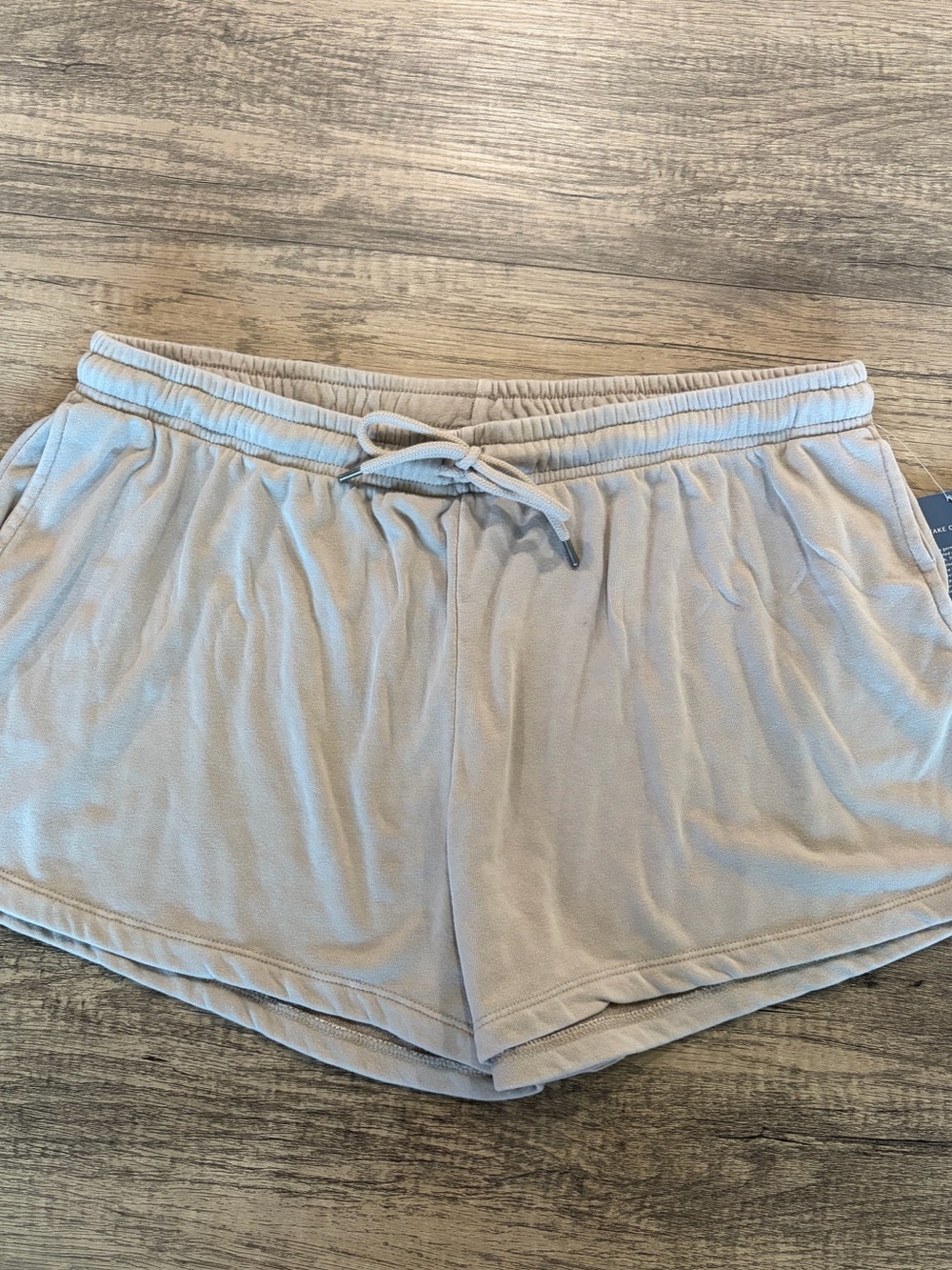Universal threadLight Gray Athletic Lounge Shorts with Drawstring